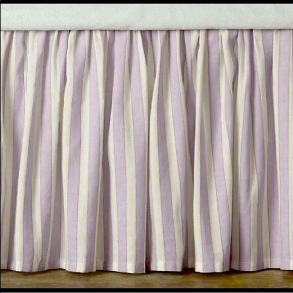 Restoration Hardware Bedding Restoration Hardware Striped Queen Bed Skirt Poshmark